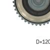 SKF Timing Cam Belt Deflection Guide Pulley VKM 26117