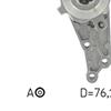 SKF Poly V Ribbed Belt Tensioner Pulley VKM 31006