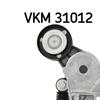 SKF Poly V Ribbed Belt Tensioner Pulley VKM 31012