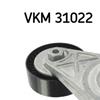 SKF Poly V Ribbed Belt Tensioner Pulley VKM 31022