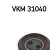 SKF Poly V Ribbed Belt Tensioner Pulley VKM 31040