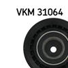 SKF Poly V Ribbed Belt Tensioner Pulley VKM 31064