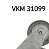 SKF Poly V Ribbed Belt Tensioner Pulley VKM 31099