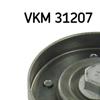 SKF Poly V Ribbed Belt Deflection Guide Pulley VKM 31207