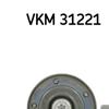 SKF Poly V Ribbed Belt Deflection Guide Pulley VKM 31221