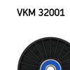 SKF Poly V Ribbed Belt Deflection Guide Pulley VKM 32001