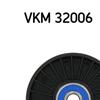 SKF Poly V Ribbed Belt Deflection Guide Pulley VKM 32006