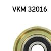 SKF Poly V Ribbed Belt Deflection Guide Pulley VKM 32016