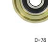 SKF Poly V Ribbed Belt Deflection Guide Pulley VKM 32016