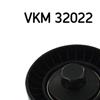 SKF Poly V Ribbed Belt Tensioner Pulley VKM 32022