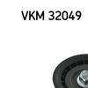 SKF Poly V Ribbed Belt Deflection Guide Pulley VKM 32049