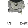 SKF Poly V Ribbed Belt Tensioner Pulley VKM 32082