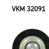 SKF Poly V Ribbed Belt Deflection Guide Pulley VKM 32091