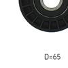 SKF Poly V Ribbed Belt Deflection Guide Pulley VKM 32104