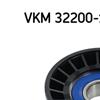 SKF Poly V Ribbed Belt Deflection Guide Pulley VKM 32200-1