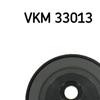 SKF Poly V Ribbed Belt Tensioner Pulley VKM 33013