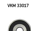 SKF Poly V Ribbed Belt Deflection Guide Pulley VKM 33017