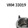 SKF Poly V Ribbed Belt Tensioner Pulley VKM 33019