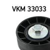 SKF Poly V Ribbed Belt Tensioner Pulley VKM 33033