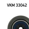 SKF Poly V Ribbed Belt Tensioner Pulley VKM 33042