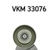 SKF Poly V Ribbed Belt Tensioner Pulley VKM 33076