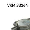 SKF Poly V Ribbed Belt Tensioner Pulley VKM 33164