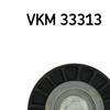 SKF Poly V Ribbed Belt Deflection Guide Pulley VKM 33313