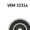 SKF Poly V Ribbed Belt Deflection Guide Pulley VKM 33314