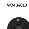 SKF Poly V Ribbed Belt Deflection Guide Pulley VKM 34013