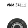 SKF Poly V Ribbed Belt Deflection Guide Pulley VKM 34111