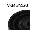 SKF Poly V Ribbed Belt Deflection Guide Pulley VKM 34120