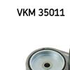 SKF Poly V Ribbed Belt Tensioner Pulley VKM 35011