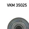 SKF Poly V Ribbed Belt Deflection Guide Pulley VKM 35025