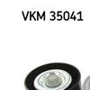 SKF Poly V Ribbed Belt Tensioner Pulley VKM 35041