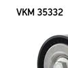 SKF Poly V Ribbed Belt Deflection Guide Pulley VKM 35332