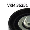 SKF Poly V Ribbed Belt Deflection Guide Pulley VKM 35351