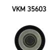 SKF Poly V Ribbed Belt Tensioner Pulley VKM 35603