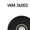 SKF Poly V Ribbed Belt Deflection Guide Pulley VKM 36003