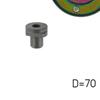 SKF Poly V Ribbed Belt Deflection Guide Pulley VKM 36006