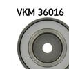 SKF Poly V Ribbed Belt Deflection Guide Pulley VKM 36016