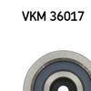 SKF Poly V Ribbed Belt Deflection Guide Pulley VKM 36017