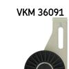 SKF Poly V Ribbed Belt Tensioner Pulley VKM 36091