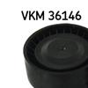 SKF Poly V Ribbed Belt Tensioner Pulley VKM 36146