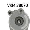 SKF Poly V Ribbed Belt Tensioner Pulley VKM 38070