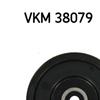 SKF Poly V Ribbed Belt Deflection Guide Pulley VKM 38079