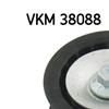 SKF Poly V Ribbed Belt Deflection Guide Pulley VKM 38088