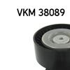 SKF Poly V Ribbed Belt Tensioner Pulley VKM 38089