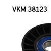 SKF Poly V Ribbed Belt Tensioner Pulley VKM 38123