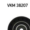 SKF Poly V Ribbed Belt Deflection Guide Pulley VKM 38207