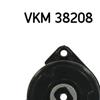 SKF Poly V Ribbed Belt Tensioner Pulley VKM 38208